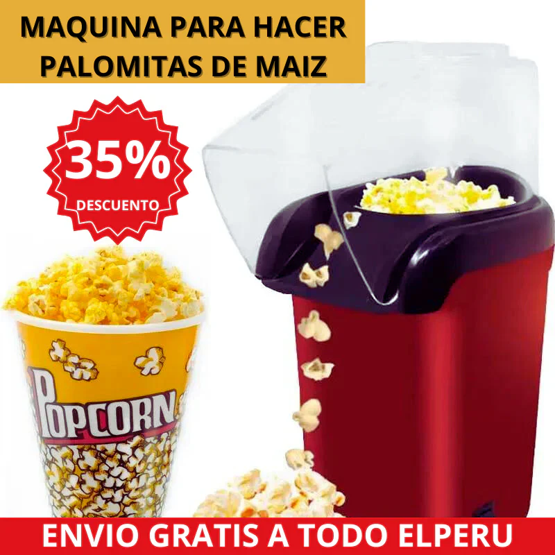 NUEVA MAQUINA PARA HACER CANCHITA POPCORN